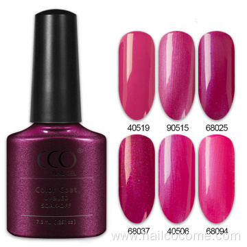 Customized Professional Good price of CCO IMPRESS det nail polish set permanent